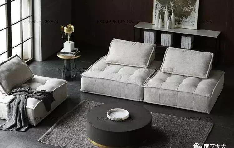 我和有钱人之间，就差一张白沙发了