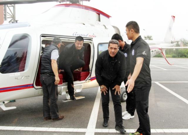 权健老总座驾,权健老板直升机