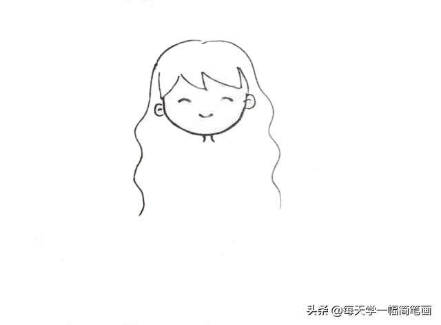 学画可爱的小公主二年级的简笔画,一年级简单的简笔画公主