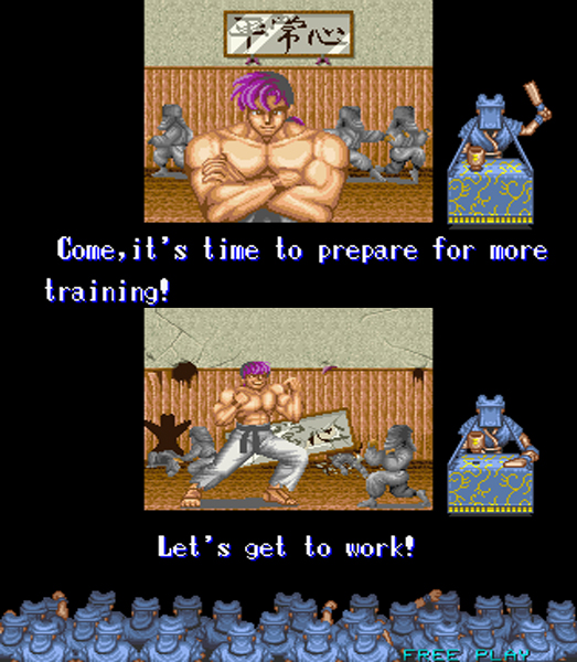 经典街机《豪血寺一族》一直没见过的结局，通关后所有人都堕落了