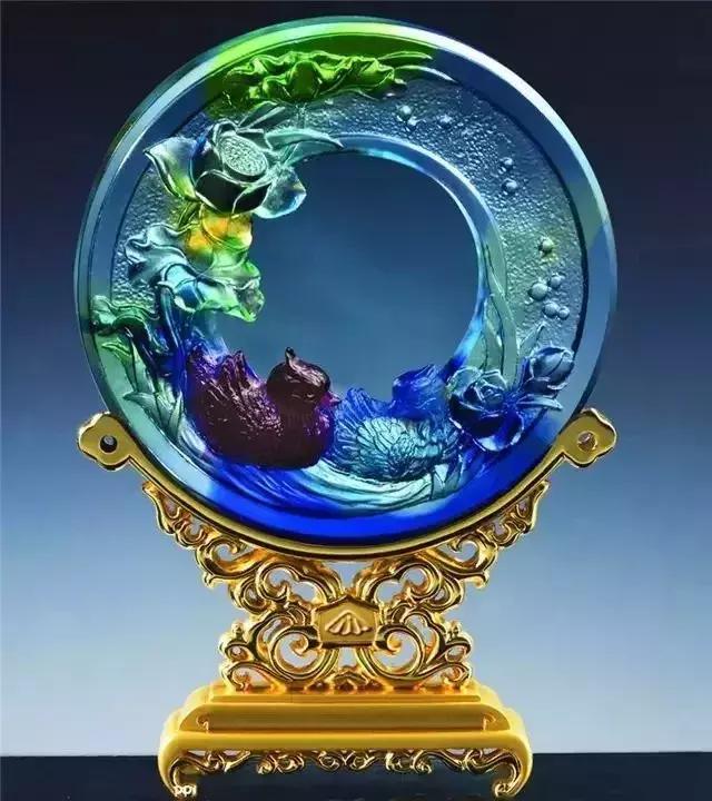 古代精美琉璃器,古代琉璃器物