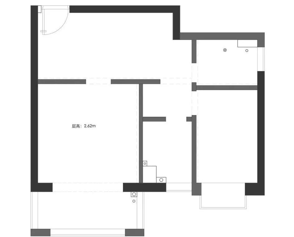 上海65平的小家,上海65平小户型两室一厅住四口人