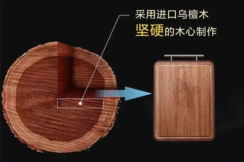 卖檀木的直播间,直播卖高档黑檀木料