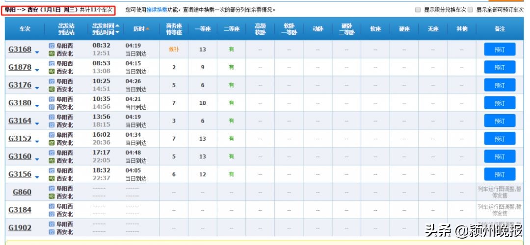 阜阳长途高铁最新信息,阜阳高铁最新消息时刻表