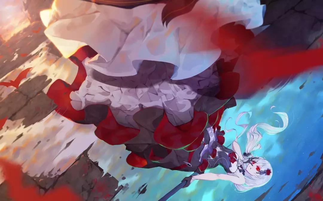 崩坏插画,崩坏3和阴阳师画风