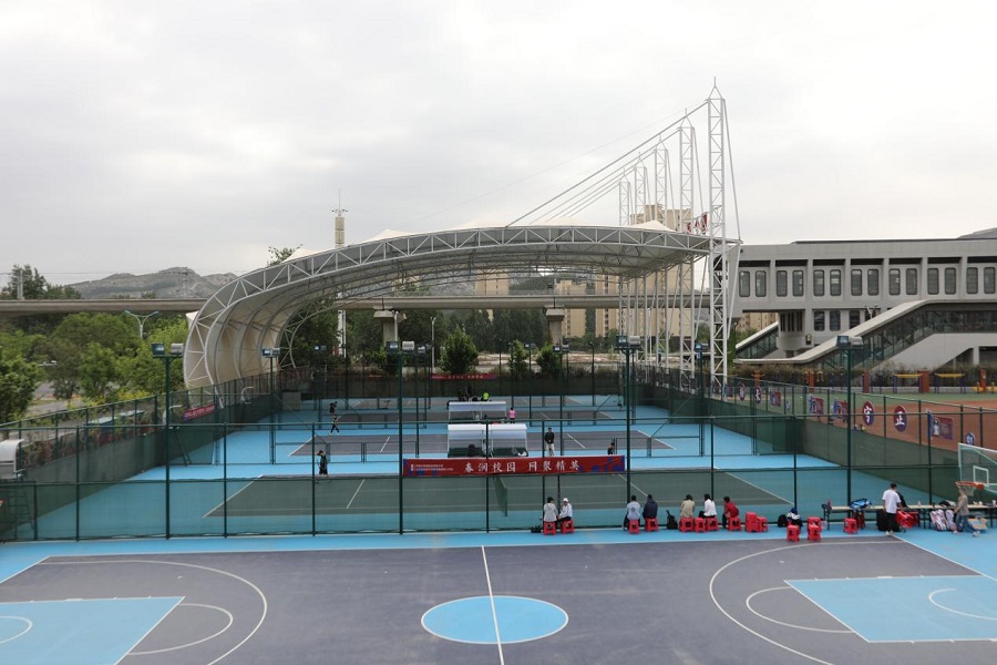 济南大学城实验高中首届“至善杯”中学生网球邀请赛成功举办