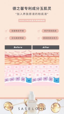 三草两木抗蓝光粉底液三种色号,三草两木抗蓝光护肤粉底液