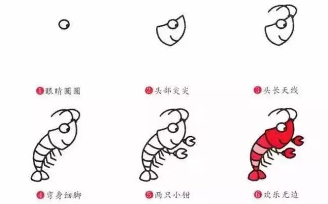 儿童简笔画入门动物4-6岁男孩,10000种超萌动物简笔画大全