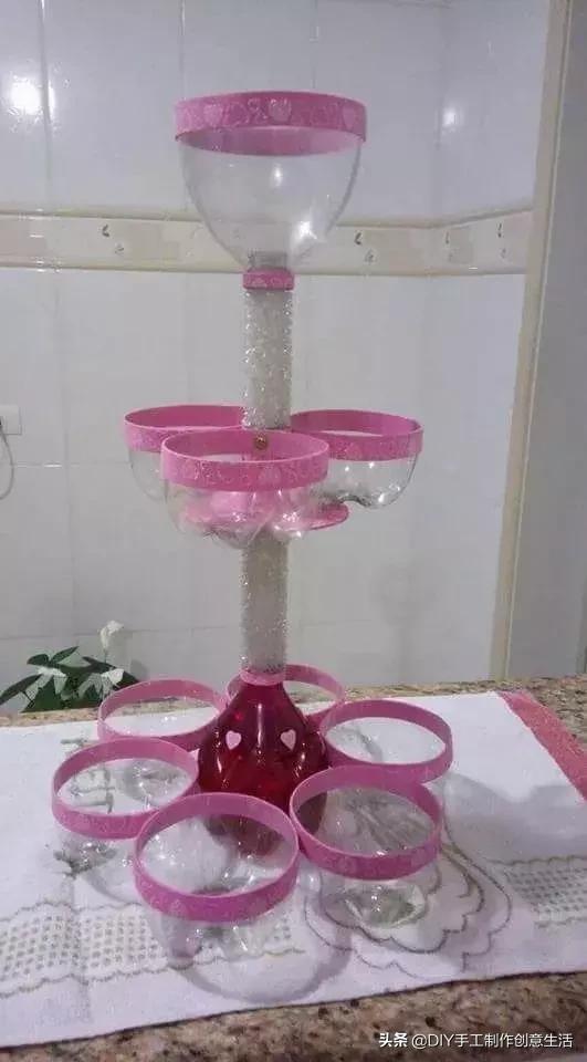 DIY手工制作：这是我见过最棒的塑料瓶旧物改造，钩编无所不能