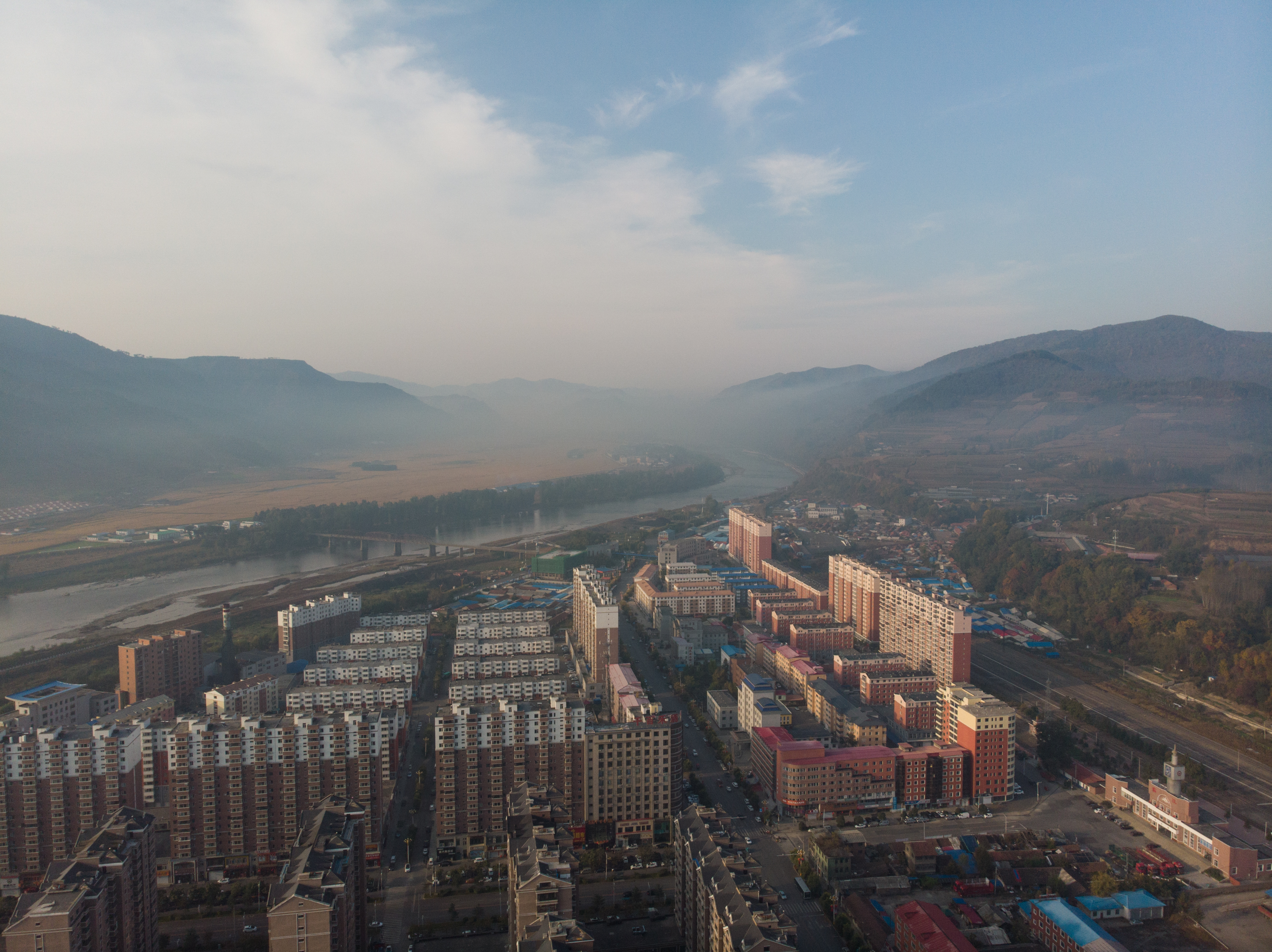 中朝边境自驾游视频,331国道自驾中朝攻略