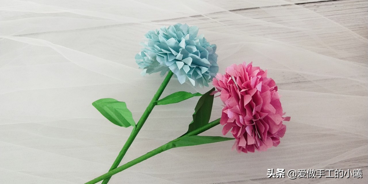 做手工绣球花的教程,最简单手工绣球花教程
