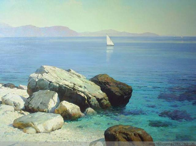 俄残荷罗斯油画风景70幅,俄罗斯画家的油画如诗如画美极了