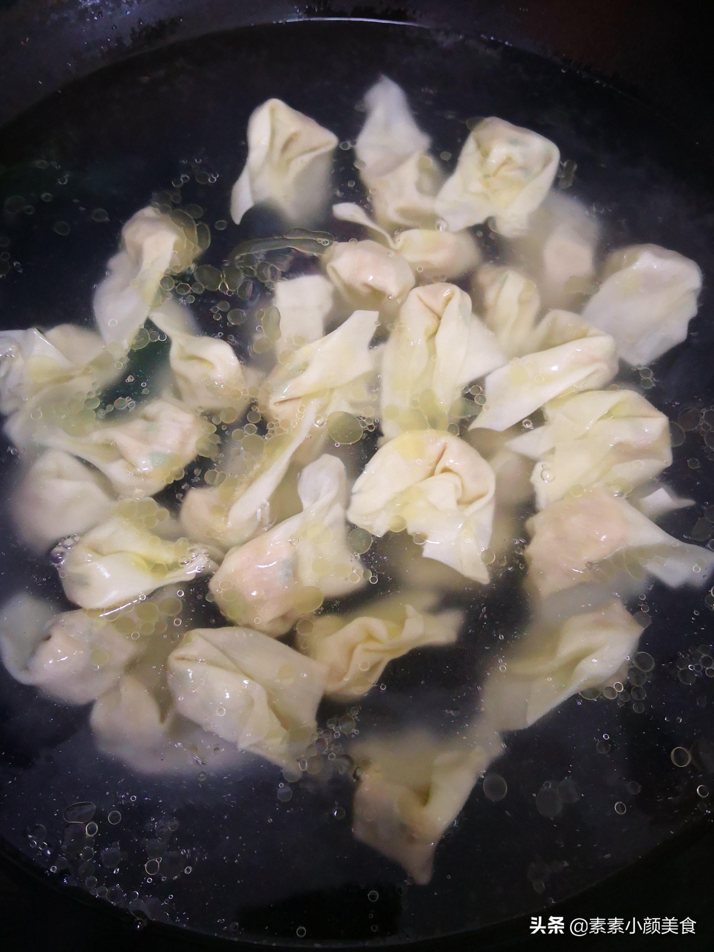 现做手工云吞20个,云吞手工饺子