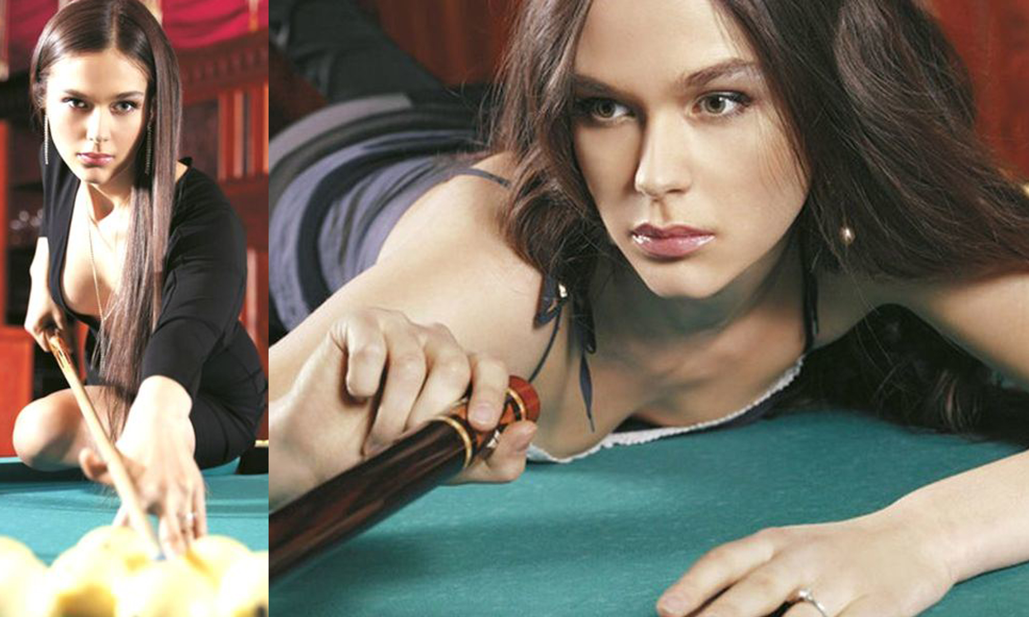 6大最美的女神级台球选手,颜值最高的台球运动员