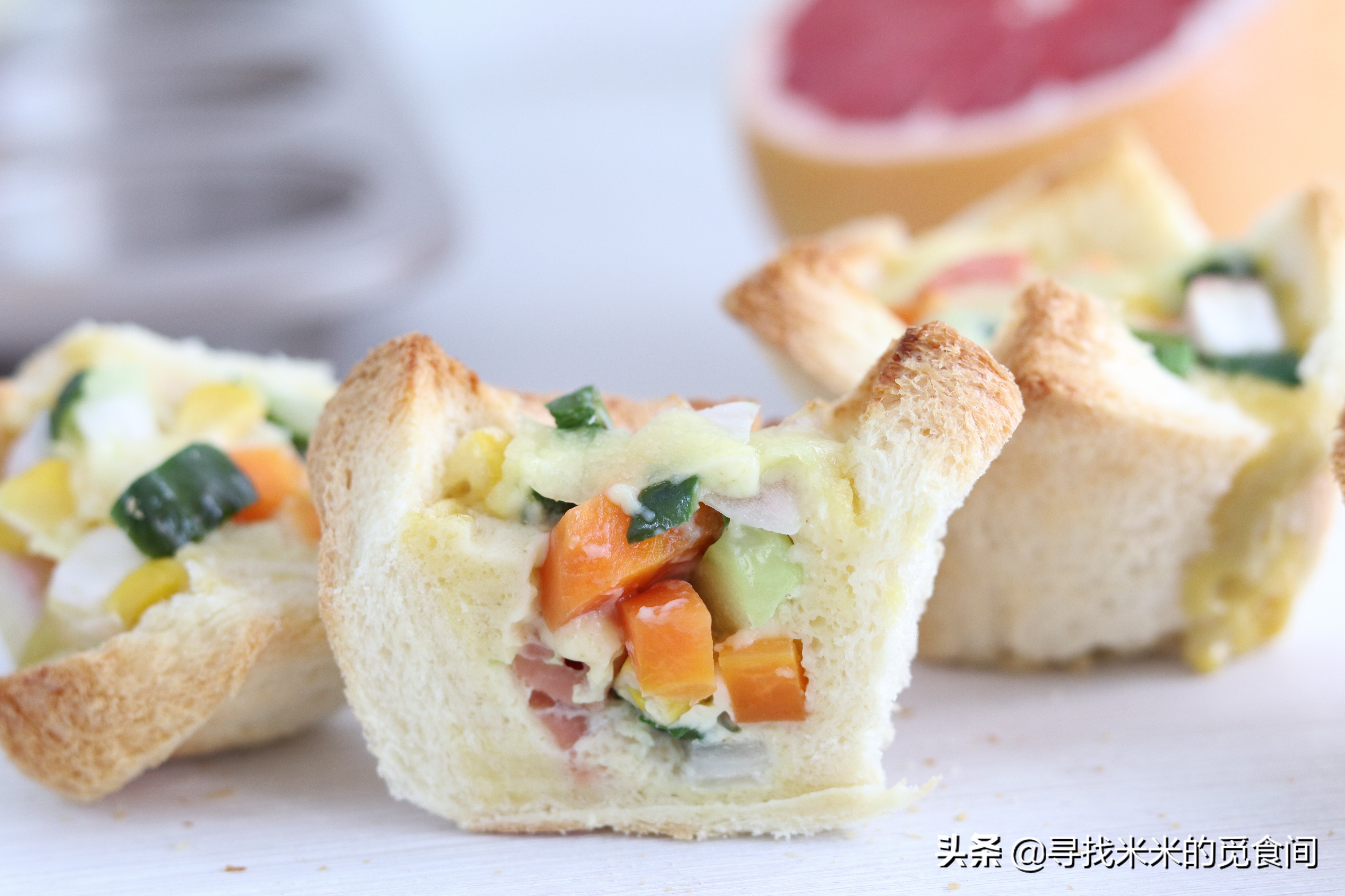 花样吐司芒果爆浆吐司 (教你花样百出的美味吐司做法)