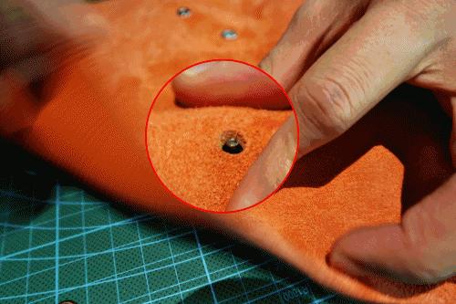 爱马仕皮包修复视频,修复爱马仕皮带扣