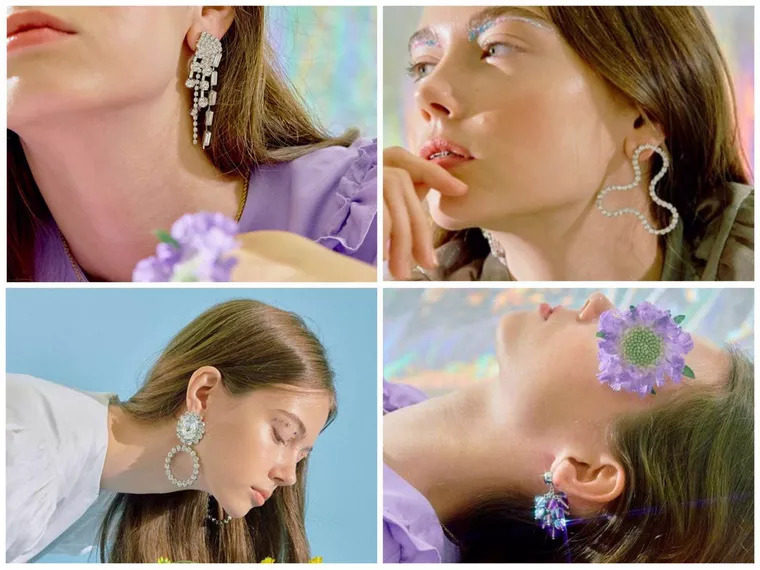 宋慧乔韩剧中的耳饰,宋慧乔同款三圈耳环