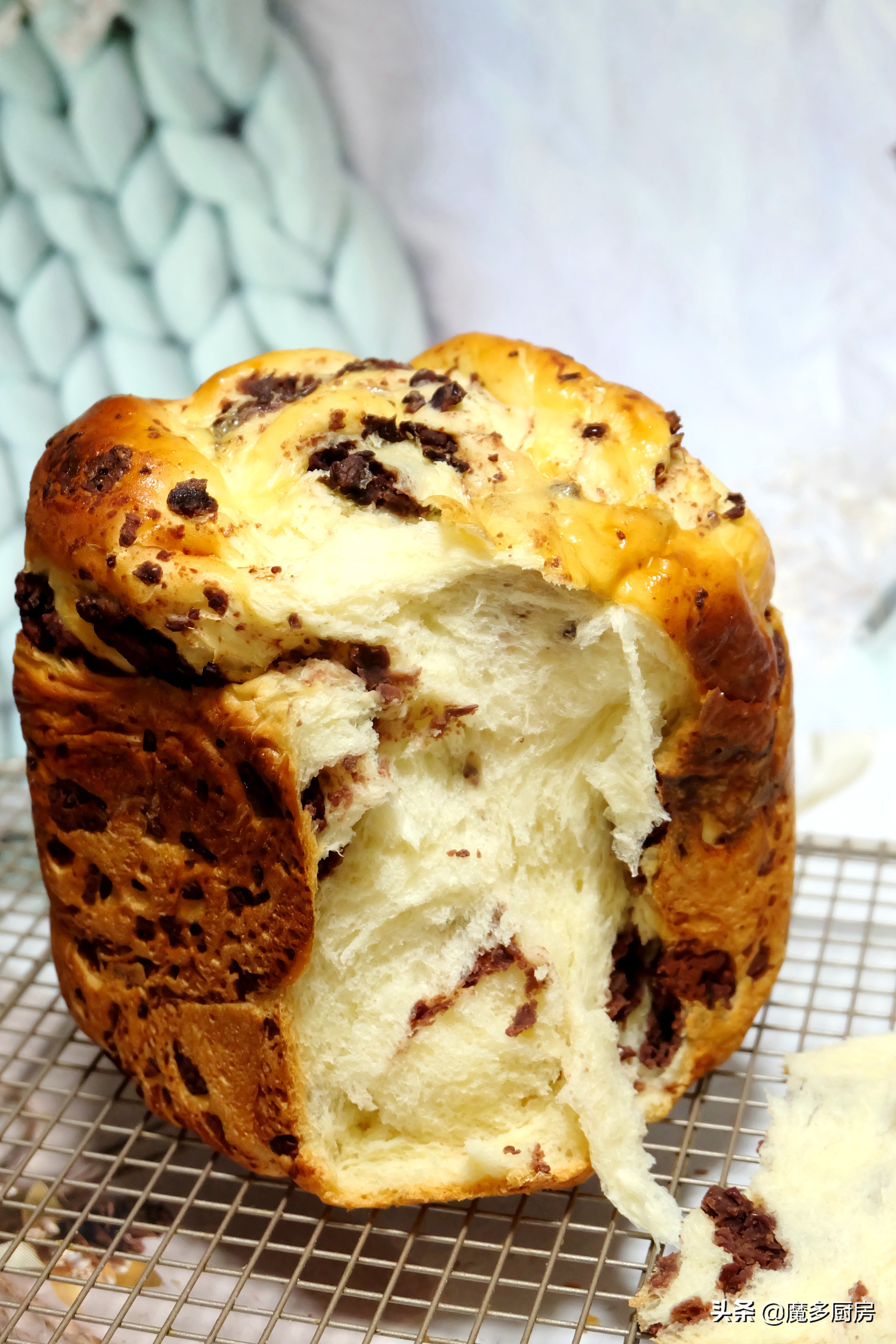 这个手撕豆沙面包在朋友圈收获很多赞,健康营养,好吃又好做