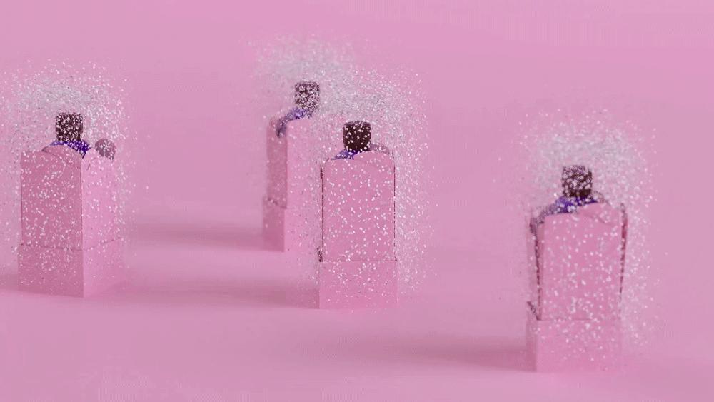 大马士革玫瑰纯露蓝色瓶子的,大马士革玫瑰纯露图