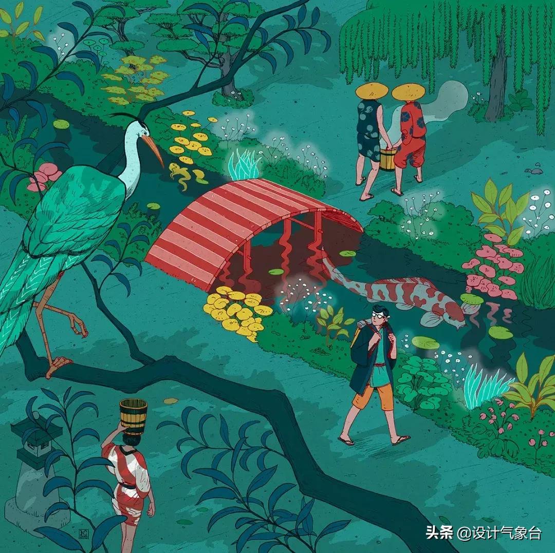 曹冲称象小学课本插图,曹冲称象绘画完整版