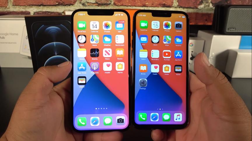 山寨苹果12promax,真假苹果12promax外观对比