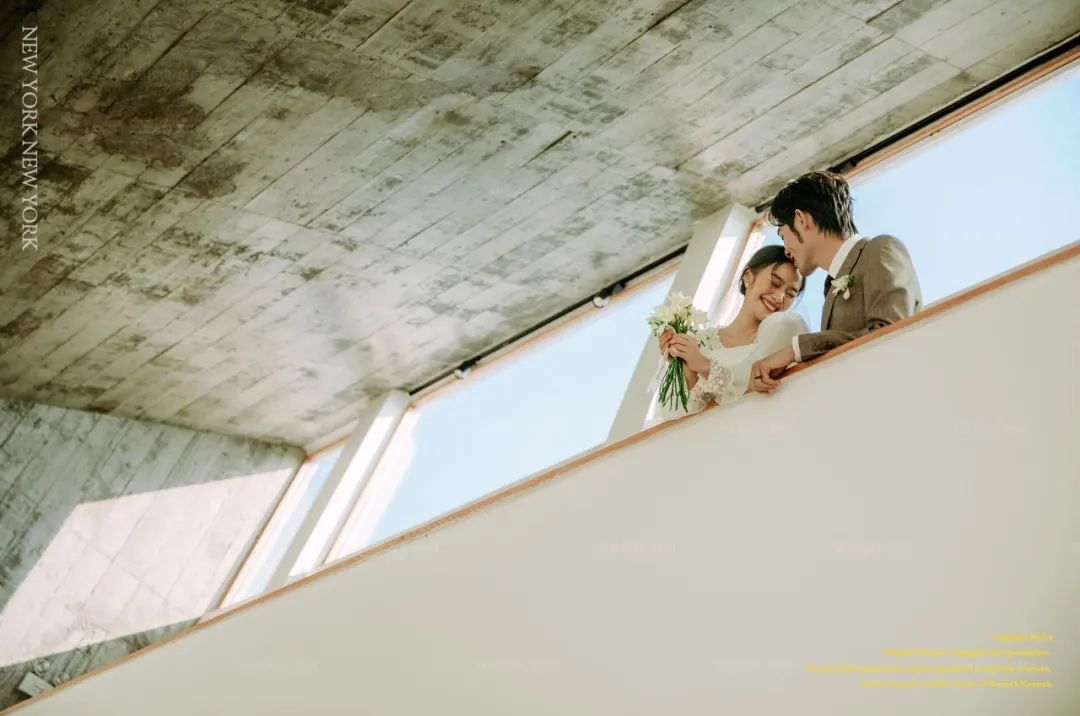 轻奢风婚纱照,原宿风简约婚纱照