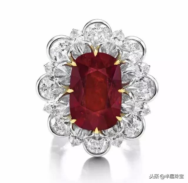 红宝石戒指款式图片,红宝石戒指颜色最好的品牌