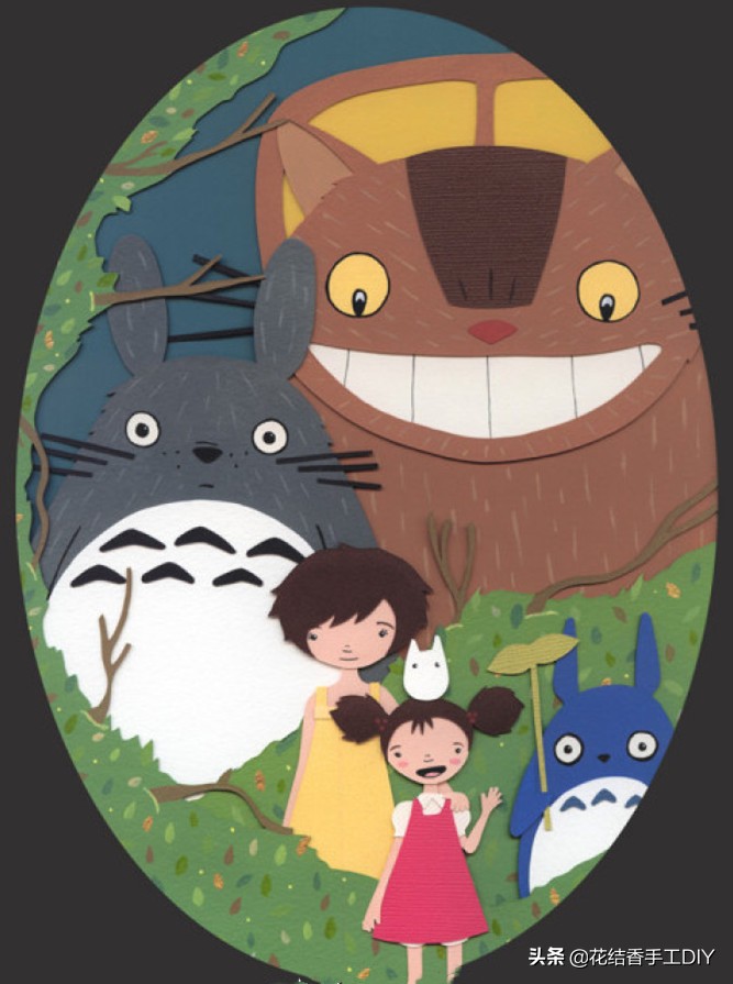 纸艺教程教你用彩纸diy简易花瓶,纸艺教程教你用彩纸diy漂亮的墙花