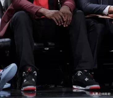 开拓者格兰特上脚,球星上脚球鞋aj36日落