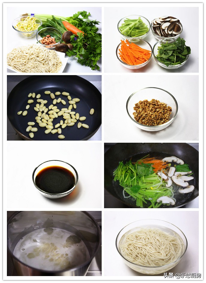 凉面八样调料的做法,各种凉面的做法及调料配方怎么做