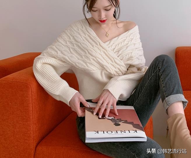 2020新春韩国毛衣款式第一波发布，一起分享编织主流最新流行趋势