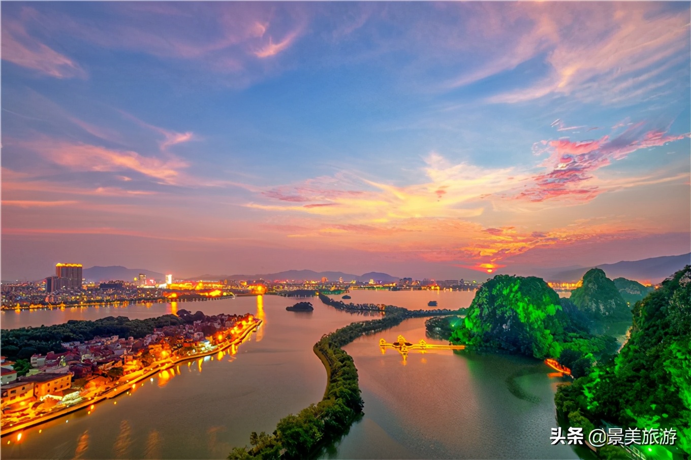 星湖不输西湖,肇庆星湖风景不输西湖