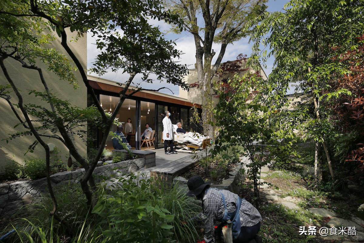 日本花园交织的疗养院,变成了癌症晚期患者的真正家园