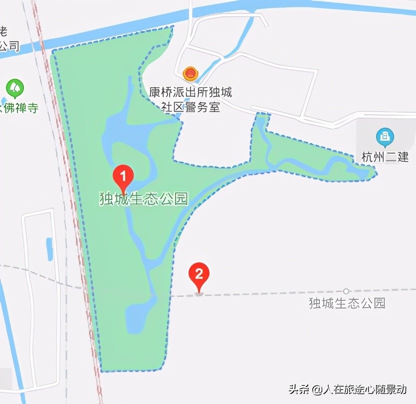 杭州拱墅区旅游景点推荐,拱墅区景点游览地图