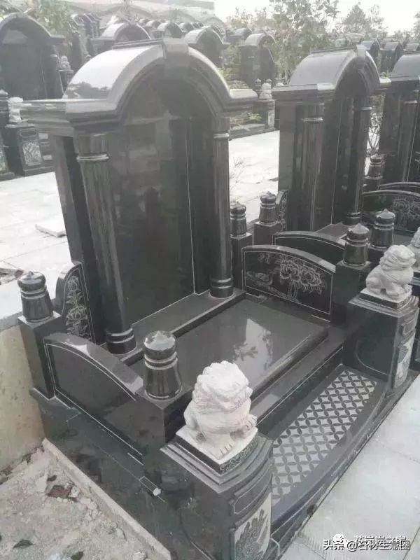 墓碑石材产地及价格,100种墓碑图片