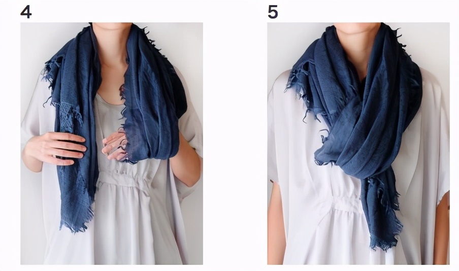 跟上流行必学的15种秋冬围巾系法！天天系出不一样的围巾