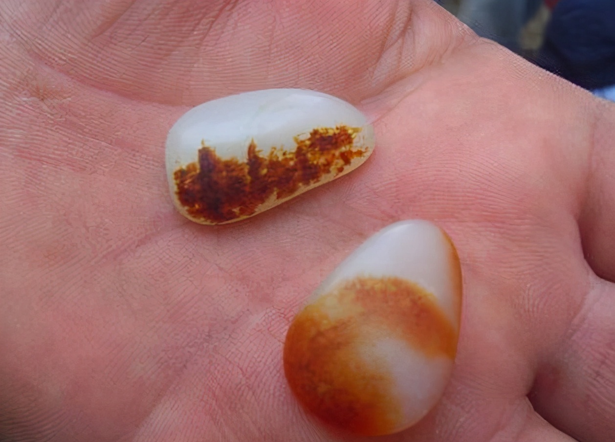 和田玉籽料各种颜色对照表,籽料染色视频