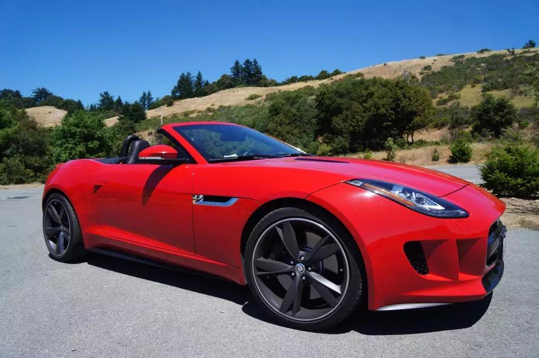 试驾捷豹ftype2021,捷豹f-type3.0t试驾