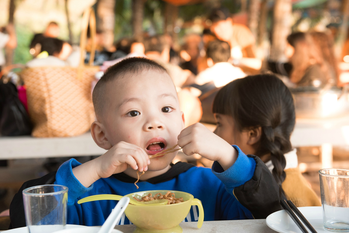 你在南方瑟瑟发抖，我在这里遛娃、看猴、赶海····