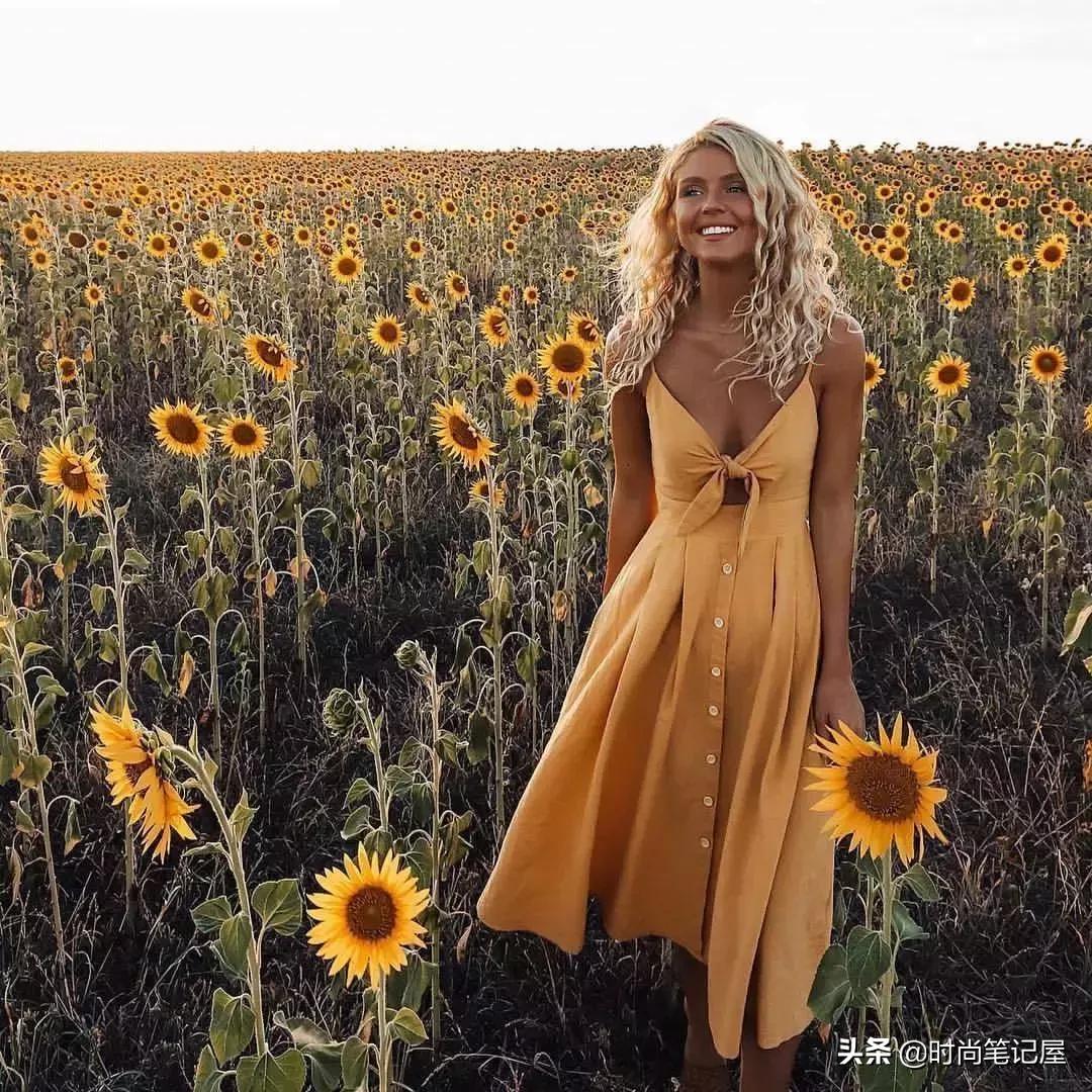 入秋最显白的发色,初秋这些颜色穿一起显白又高级