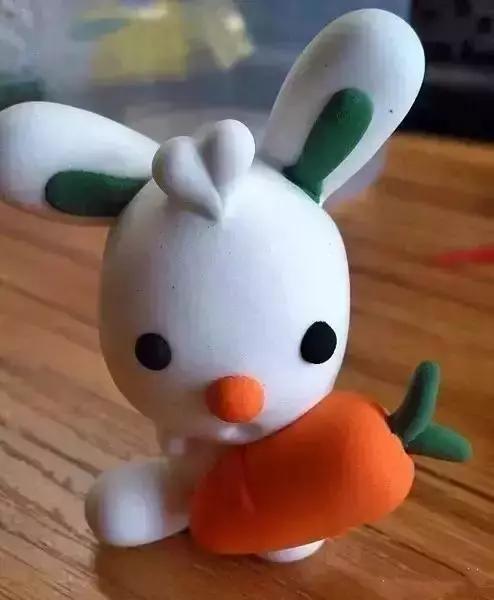 胡萝卜手工作品幼儿园简单教程,手工布艺胡萝卜制作过程图片