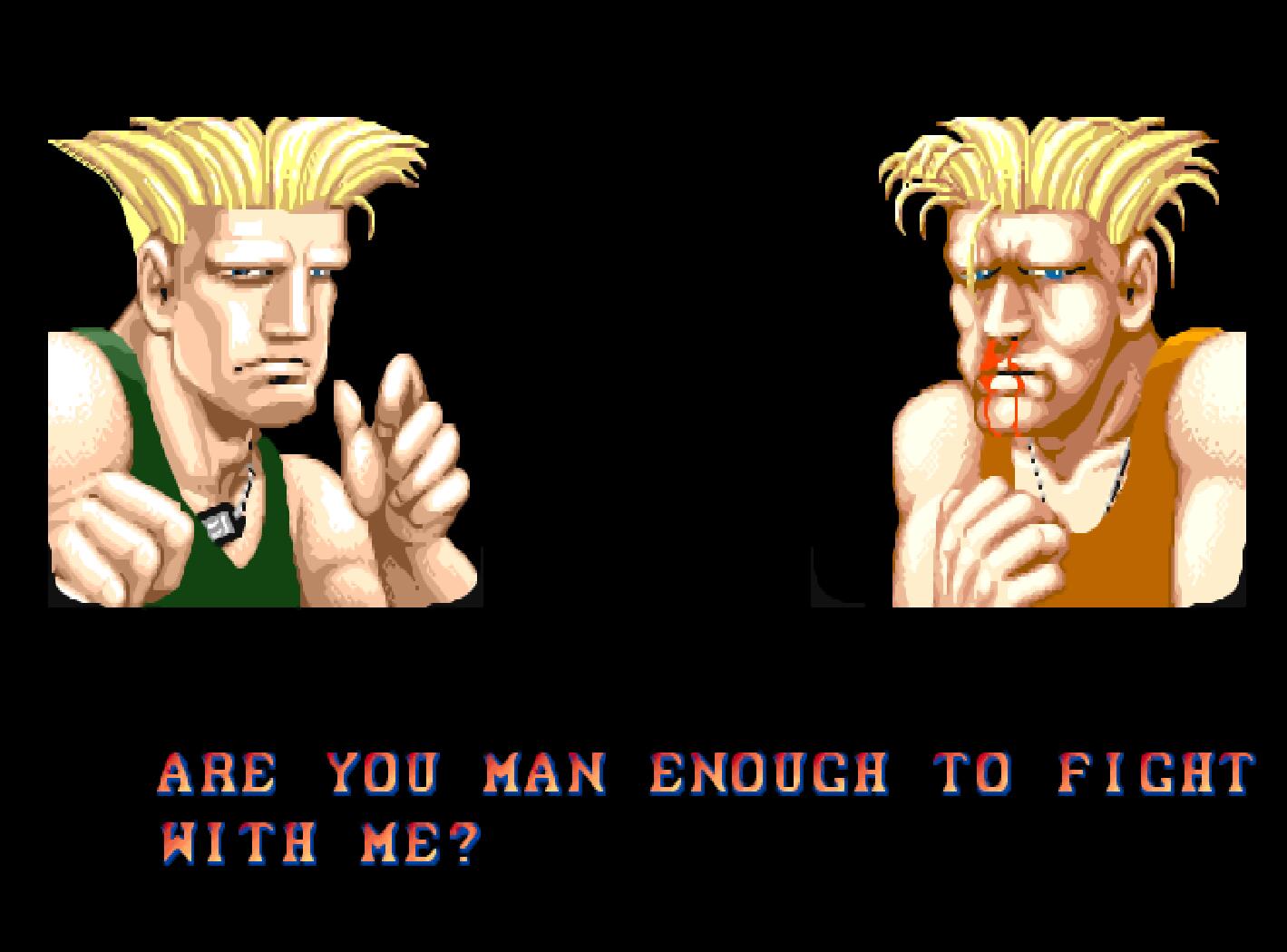 街霸2游戏结束,街霸2小时候的情怀游戏