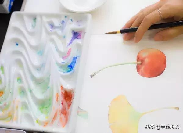 固体水彩颜料新手入门教程,水彩插画新手入门教程