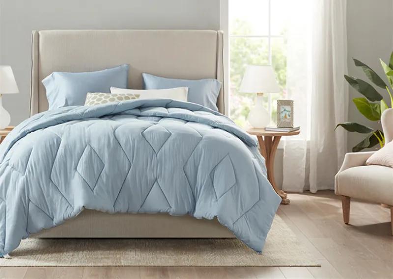 不易睡扁超软糯！羽丝绒填充，银离子抗菌被芯，一年四季都好睡