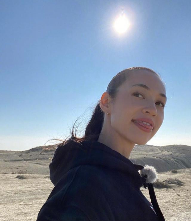 水原希子高马尾造型,水原希子清透裸妆