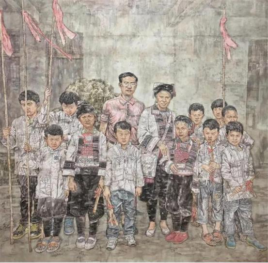 黄环球正在直播,黄环球国画作品