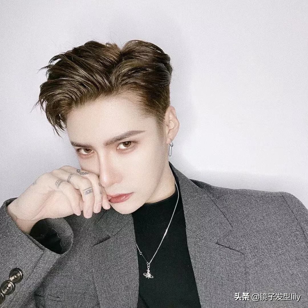 今年最流行的男发造型,单剪适合任何脸型的男发