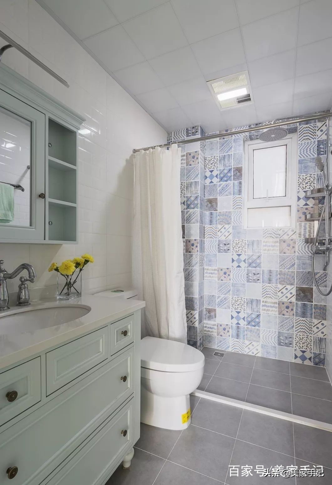 92平小三房简装效果图,3室2厅2卫石膏线装修效果图