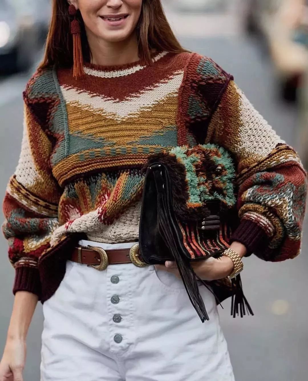 胖mm短款开衫毛衣怎么搭配好看,胖妹子穿什么毛衣好看