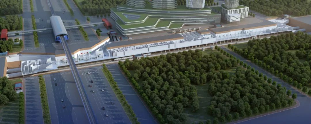 西安奥体中心地铁14号线d口出口,西安地铁十号线跨灞河大桥效果图